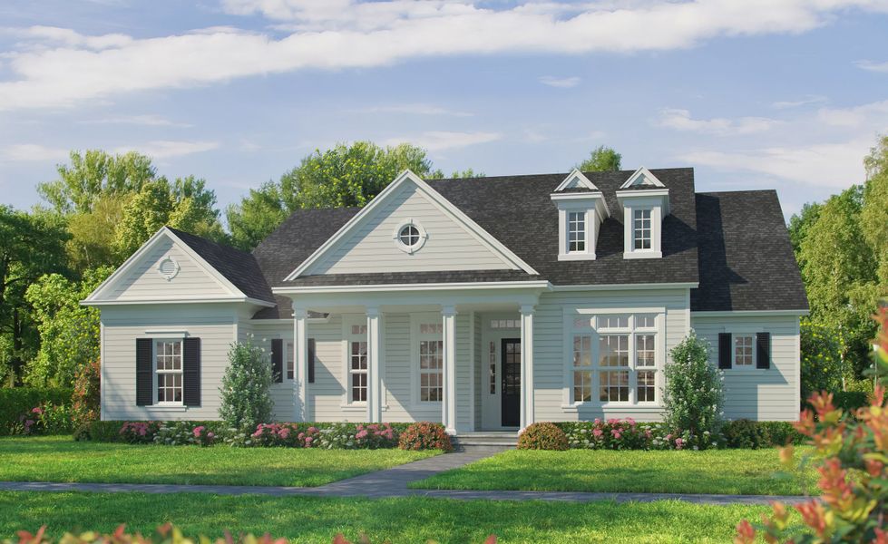 Representative exterior photo of a completed home built from the Cypress by ICI Homes in Seven Pines, Jacksonville, FL (Image 3). Representative exterior photo of a completed home built from the Cypress by ICI Homes in Seven Pines, Jacksonville, FL (Image 3).