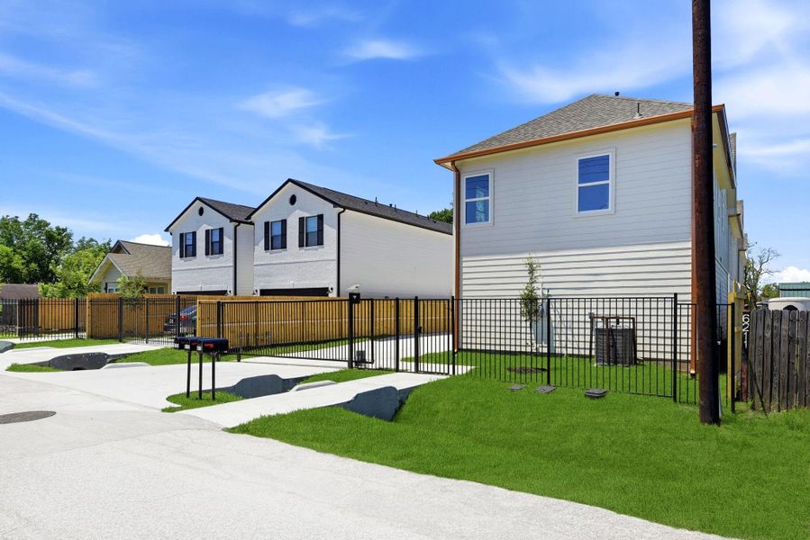 Front exterior of a new home in , Houston, TX, highlighting curb appeal (Image 2). Front exterior of a new home in , Houston, TX, highlighting curb appeal (Image 2).