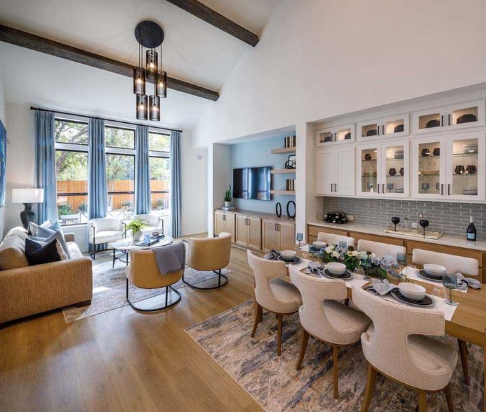 Representative Dining Room - some options shown