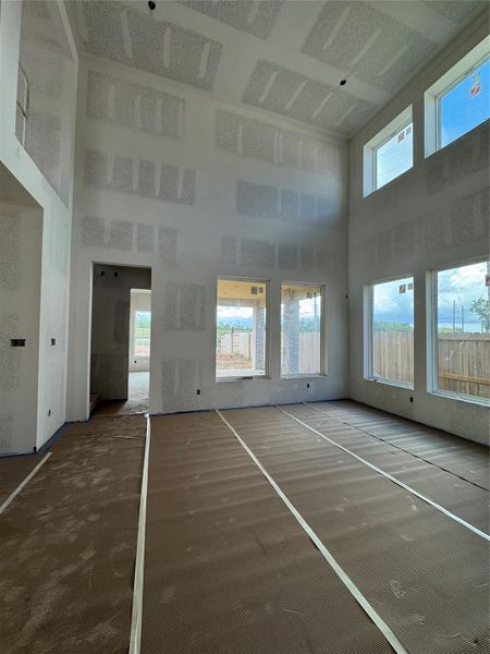 Home progress as of 10/2025