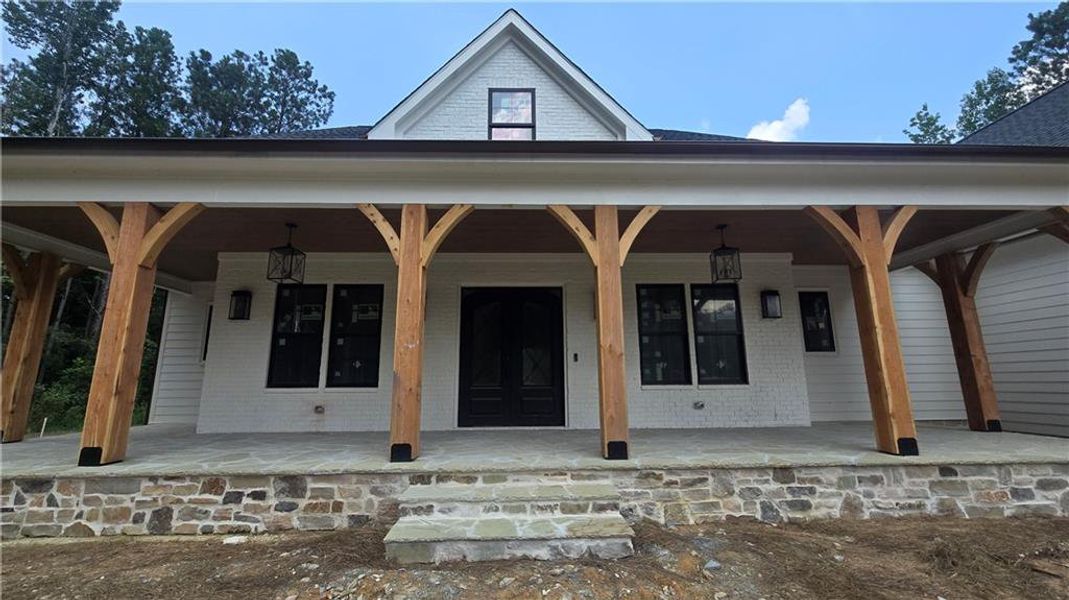In-progress construction of a new home in , Acworth, GA (Image 14).