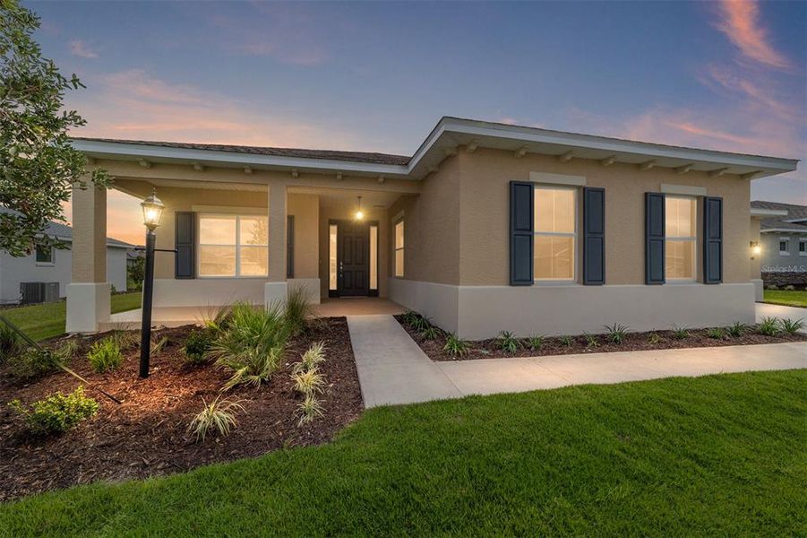 Exterior details and patio area of a home in On Top of the World Communities, Ocala (Image 27). Exterior details and patio area of a home in On Top of the World Communities, Ocala (Image 27).