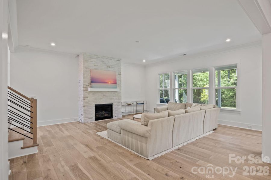 Furnished interior view inside a new home in Olmsted, Huntersville (Image 15).