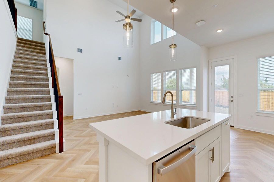 Furnished interior view inside a new home in Barksdale, Leander (Image 9).