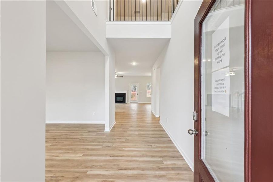 Spacious, unfurnished interior of a new home in Stephen's Landing, Loganville (Image 41).