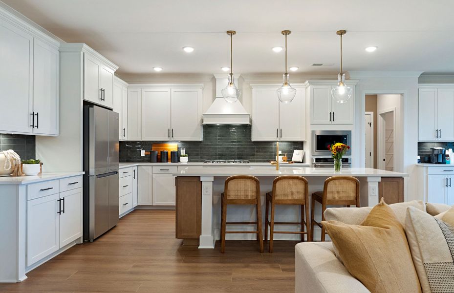 Representative furnished interior of a home built from the Valleybrook by Pulte Homes in Devonshire, Mount Juliet (Image 14).
