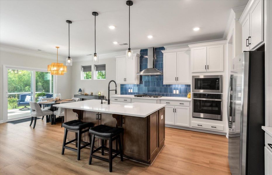 Furnished interior view inside a new home in Parker's Preserve, Ridgeville (Image 10).