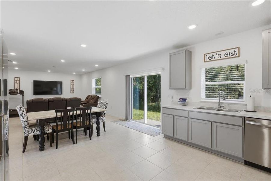 Furnished interior view inside a new home in Flagler Estates, Hastings (Image 8).
