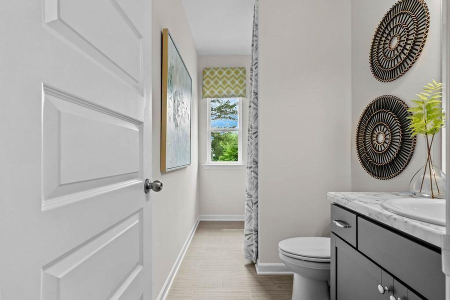 Furnished interior view inside a new home in Hawks View, Ringgold (Image 40). Furnished interior view inside a new home in Hawks View, Ringgold (Image 40).