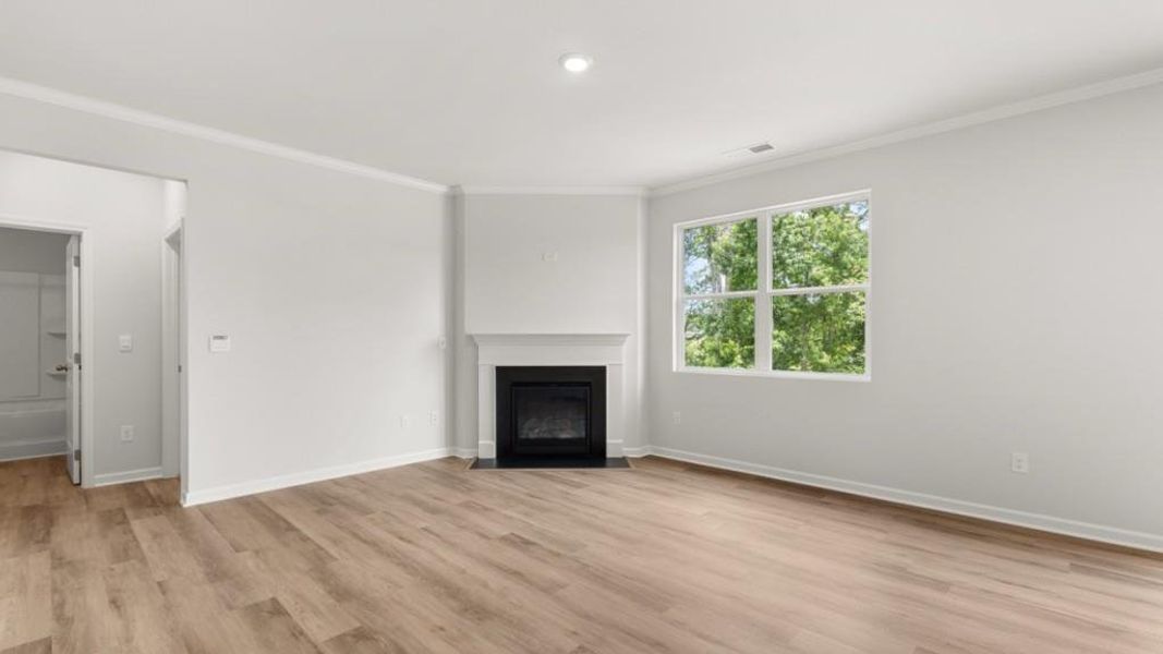 Spacious, unfurnished interior of a new home in Liberty Crossing, Braselton (Image 14).