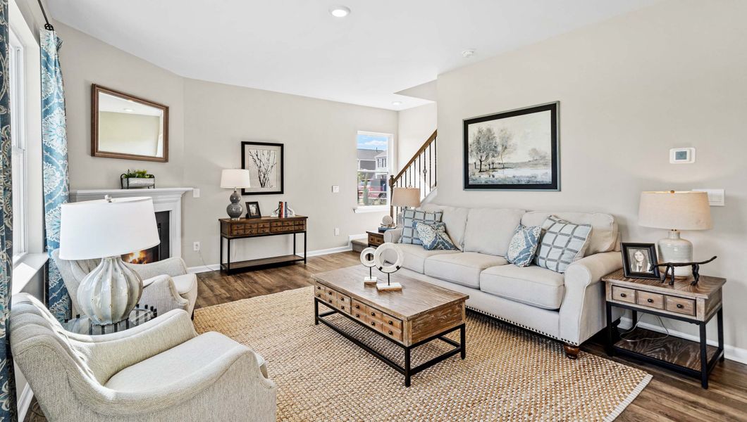 Furnished interior view inside a new home in Woodglen, Piedmont (Image 18).
