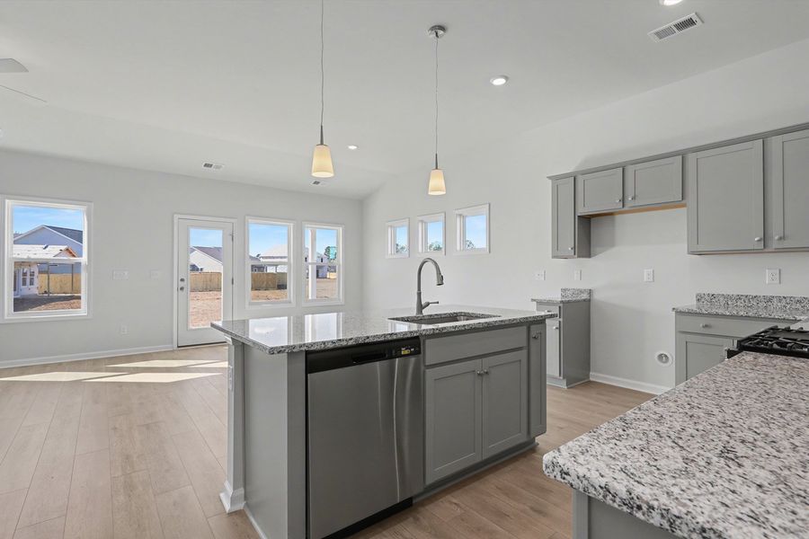 Furnished interior view inside a new home in Garden Grove, Conway (Image 9).