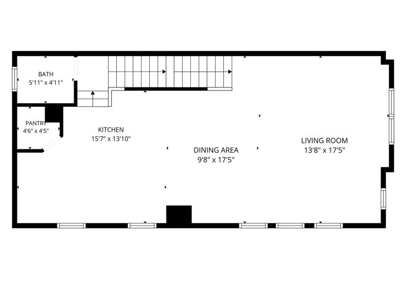2D floor plan layout of this home in , Houston, TX (Image 5).