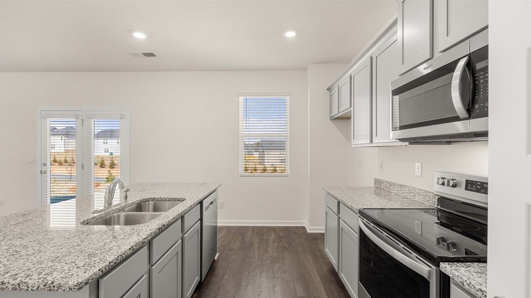 Representative furnished interior of a home built from the Penwell by D.R. Horton in Kingston Ranch at Lake Oconee, Buckhead (Image 8). Representative furnished interior of a home built from the Penwell by D.R. Horton in Kingston Ranch at Lake Oconee, Buckhead (Image 8).