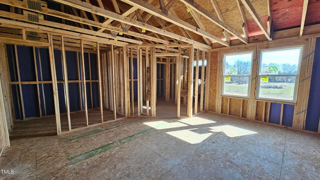 Spacious, unfurnished interior of a new home in Springvale, Fuquay Varina (Image 52).