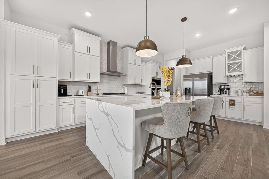 Furnished interior view inside a new home in , Brookshire (Image 33).