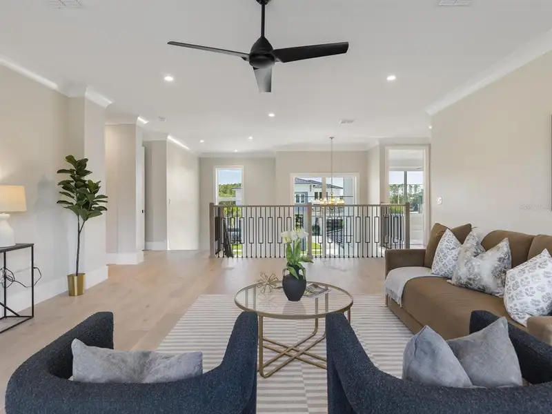 Furnished interior in a model home at Lake Sheen Sound in Orlando (Image 24). Furnished interior in a model home at Lake Sheen Sound in Orlando (Image 24).