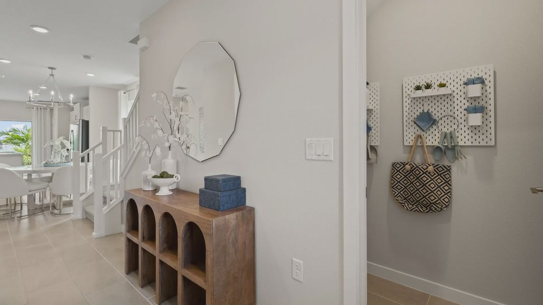Representative furnished interior of a home built from the Ponte Vedra by DRB Homes in Hamilton Bluff, Haines City (Image 5).