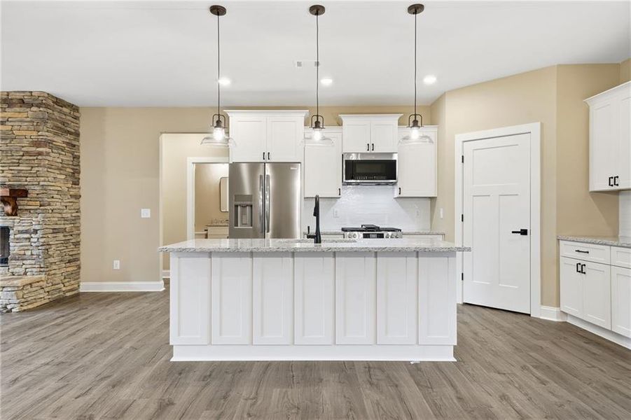 Furnished interior view inside a new home in , Ball Ground (Image 11).