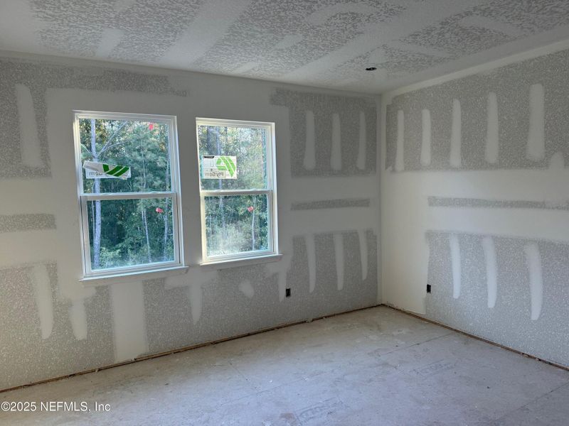 In-progress construction of a new home in The Preserve at Concourse Crossing, Fernandina Beach, FL (Image 2).