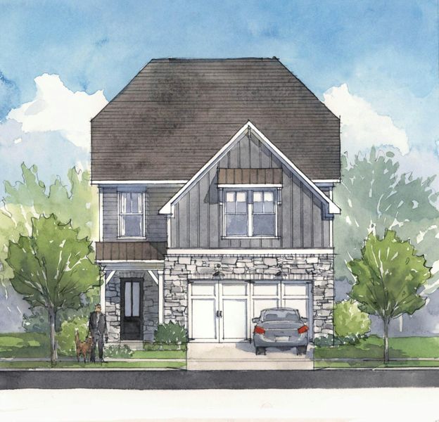 Representative rendering of the exterior for the The Sterling by Windsong Properties (Image 23). Representative rendering of the exterior for the The Sterling by Windsong Properties (Image 23).