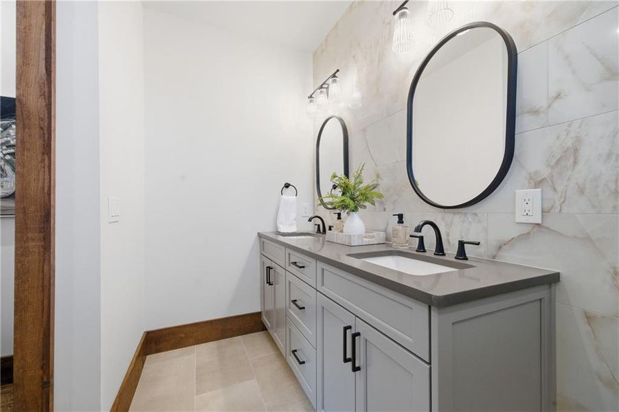 Furnished interior view inside a new home in , Young Harris (Image 17).