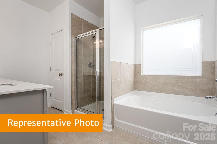Furnished interior view inside a new home in Country Club Village, Salisbury (Image 3).
