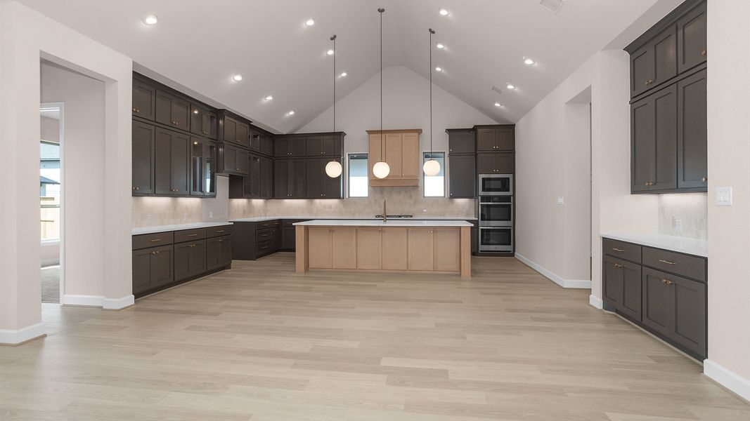 Furnished interior view inside a new home in Meridiana, Manvel (Image 4).