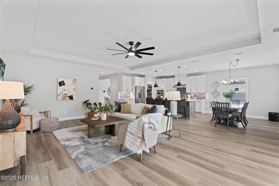 Furnished interior view inside a new home in , St. Augustine (Image 50).