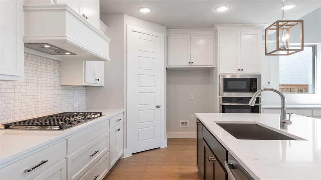 Furnished interior view inside a new home in Mosaic 50', Celina (Image 6).