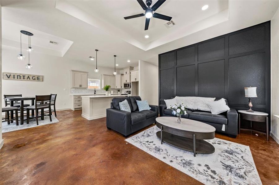 Furnished interior view inside a new home in , Waco (Image 6).
