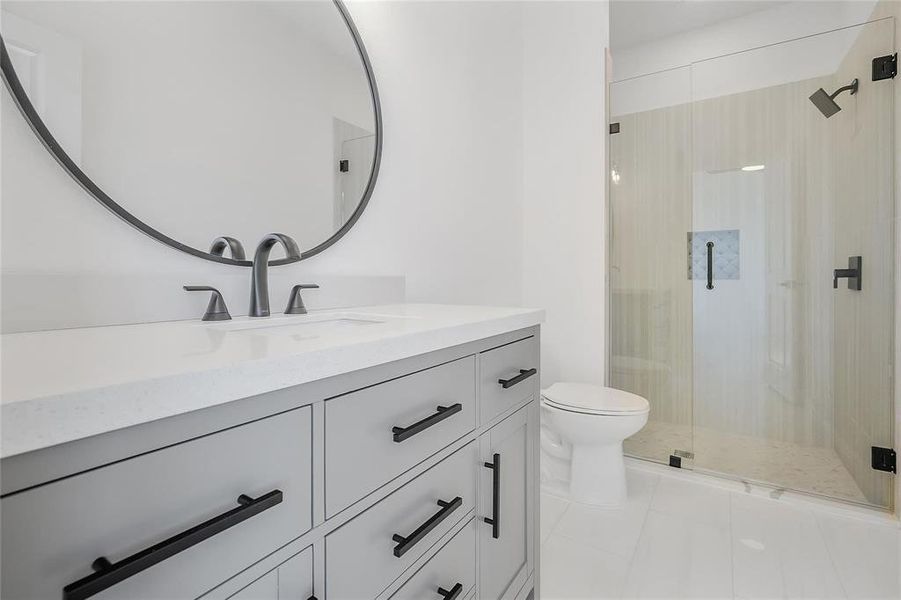 Furnished interior view inside a new home in , Celeste (Image 16).