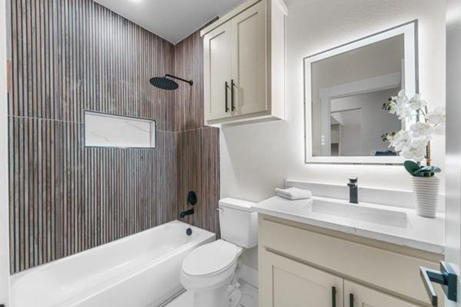 Furnished interior view inside a new home in , Tool (Image 14). Furnished interior view inside a new home in , Tool (Image 14).