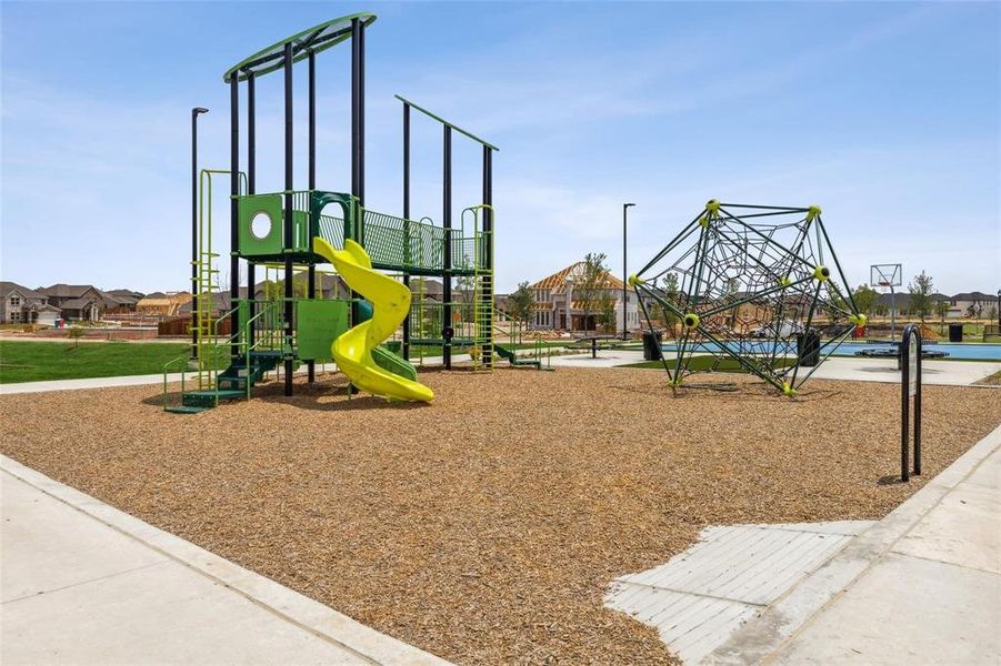 View of community jungle gym View of community jungle gym