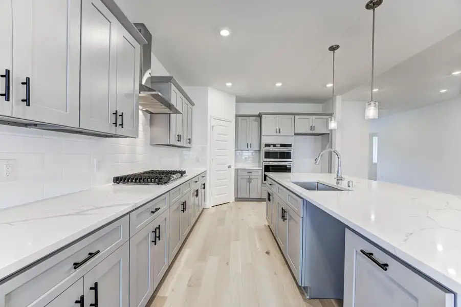 Furnished interior view inside a new home in Townsen Landing, Humble (Image 10).