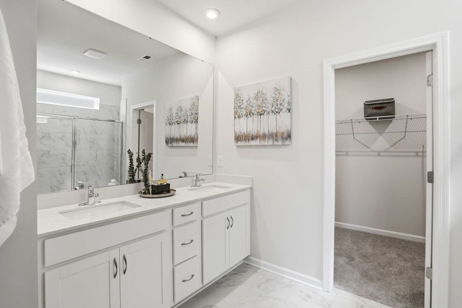 Furnished interior view inside a new home in Westfall, Gastonia (Image 18).