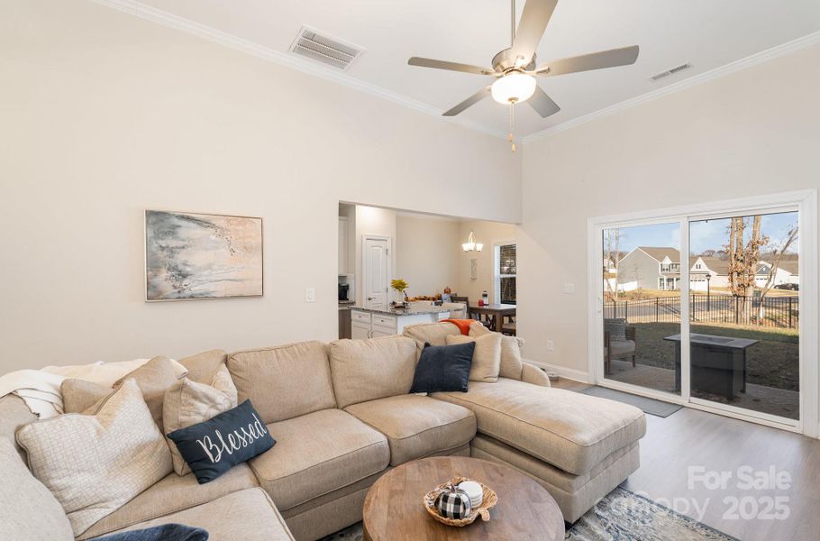 Furnished interior view inside a new home in , Troutman (Image 7).