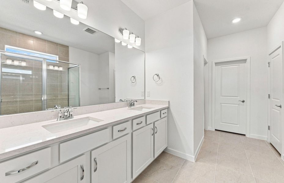 Furnished interior view inside a new home in Seaire, Parrish (Image 9).