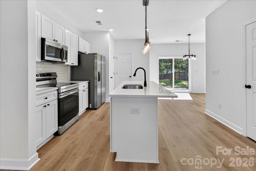Furnished interior view inside a new home in , Kannapolis (Image 7).