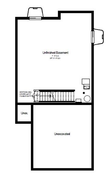 2D floor plan layout for the The Meadowbrook by View Homes in Aspen Meadows-4, Colorado Springs, CO (Image 5).