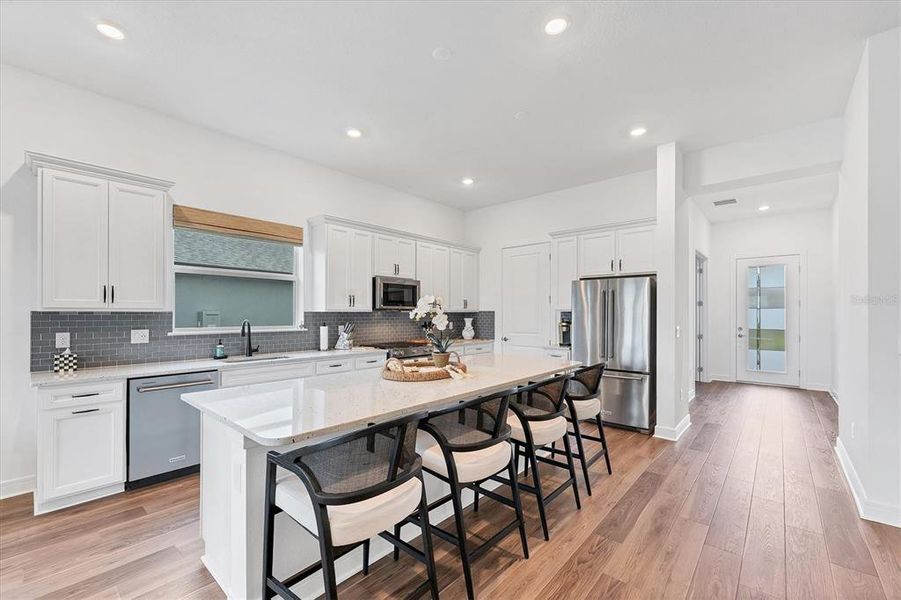 Furnished interior view inside a new home in , Parrish (Image 4).