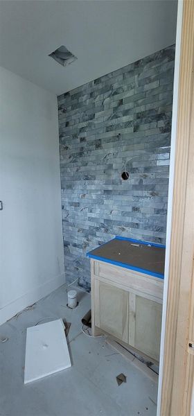 In-progress construction of a new home in , Montgomery, TX (Image 18).