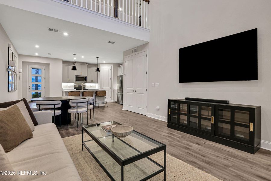 Furnished interior view inside a new home in , Jacksonville (Image 9).