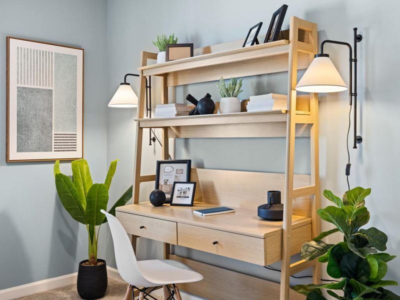 Furnished interior view inside a new home in Woodbury Park, Atlanta (Image 36).
