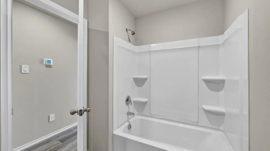 Close-up of interior finishes inside a home in Hadley Farms, Godley (Image 12).