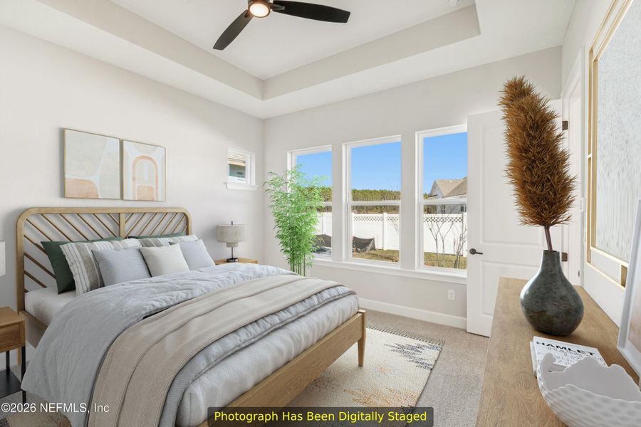 Furnished interior view inside a new home in Evergreen Island at Silverleaf - Executive, St. Augustine (Image 11).