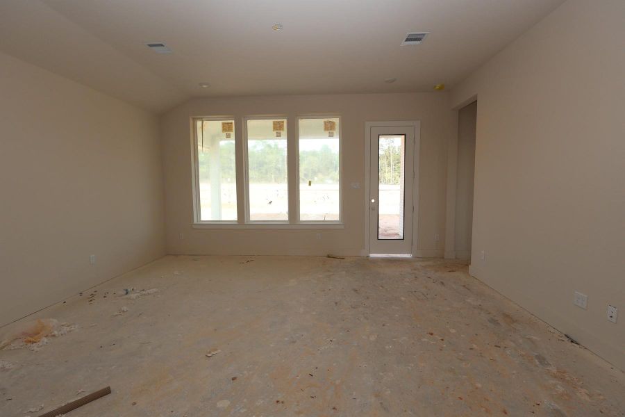 In-progress construction of a new home in Clopton Farms, Montgomery, TX (Image 7).