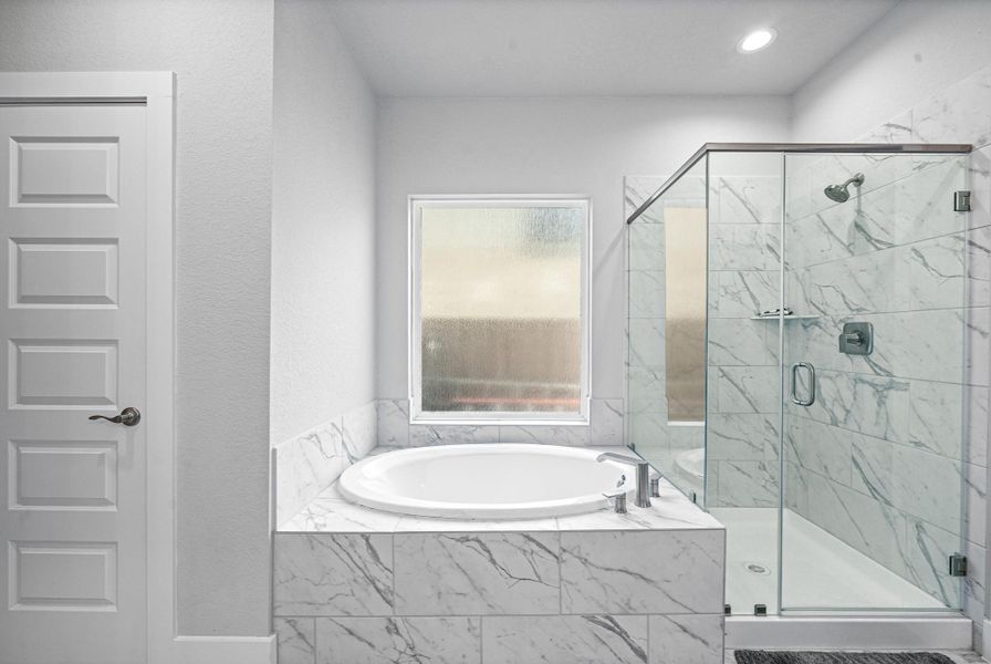 Furnished interior view inside a new home in Morton Creek Ranch, Katy (Image 11).