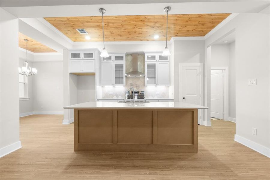 Furnished interior view inside a new home in , Greenville (Image 9).