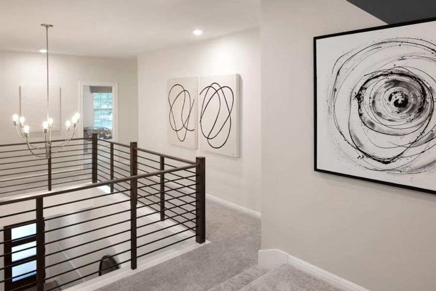 Photo of Pulte model home with same floor plan, not of actual home listed. Photo of Pulte model home with same floor plan, not of actual home listed.